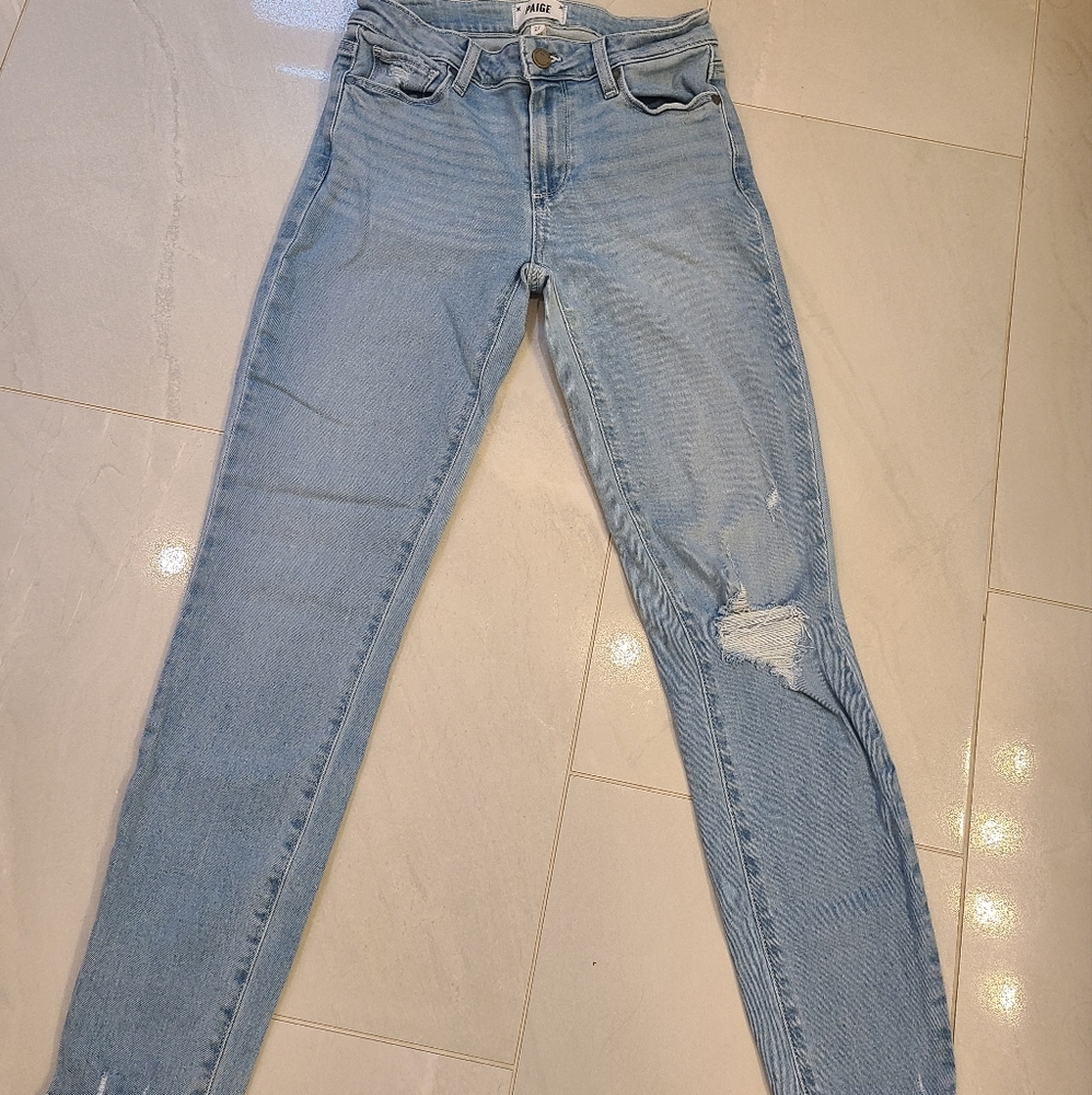 Women's Paige Verdugo anke jeans size 27
